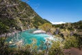 Saltos del Petrohue Waterfalls - Los Lagos Region, Chile Royalty Free Stock Photo