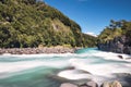 Saltos del Petrohue Waterfalls - Los Lagos Region, Chile Royalty Free Stock Photo