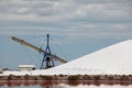 Saltpan near Aigues Mortes Royalty Free Stock Photo