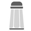 Saltshaker flat illustration on white