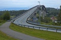 Saltstraumen bridge in Nordland county, Norway Royalty Free Stock Photo