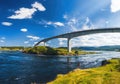 Saltstraumen bridge, Nordland, Norway Royalty Free Stock Photo