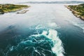 Saltstraumen sea whirlpools natural phenomenon