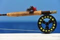 Saltwater fly fishing tackle Royalty Free Stock Photo