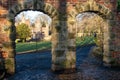 Saltwell Towers, built in 1862, in the public park - Saltwell Park in Gateshead, UK