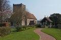 Saltwood Church, Kent Royalty Free Stock Photo