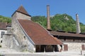 Saltworks buildings in Salins-Les-Bains