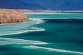 Salty Coastline of the Lake Assal, Djibouti