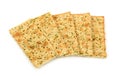 Salty cracker Royalty Free Stock Photo