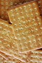 Salty cracker Royalty Free Stock Photo