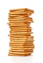 Salty Crackers Royalty Free Stock Photo