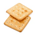 Salty Crackers Royalty Free Stock Photo