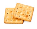 Salty Crackers Royalty Free Stock Photo