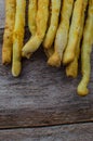 Salty crackers, tortilla chips and other savory snacks with salsa dip Royalty Free Stock Photo