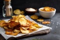 salty, crispy and delicious - the perfect way to enjoy potatoes chips!