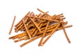 Salty Snack Sticks Isolated Royalty Free Stock Photo