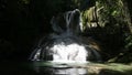 Saluopa Waterfall, Wera Village, Poso Regency, Central Sulawesi, Indonesia Royalty Free Stock Photo