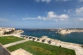 The Saluting Battery, Upper Barracca, Malta Royalty Free Stock Photo