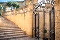 Saluting battery, Valleta, Malta, entrance