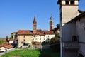 Saluzzo old town. Piemonte, Italy