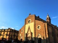 Saluzzo town, Piedmont region, Italy. Cathedral of Maria Vergine Assunta, art, history and religion