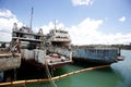 scraps from the monte serrat ferry boat