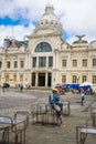 A view of Tome de Souza Square and Rio Branco Palace in Salvador