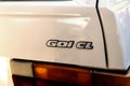 Gol CL logo, Volkswagen brand car. City of Salvador, Bahia Royalty Free Stock Photo