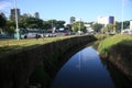 Exposed sewage channel in salvador