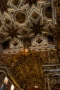 Salvador, Bahia, Brazil: Interior of the Catholic Church of San Francisco, Salvador da Bahia Royalty Free Stock Photo