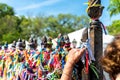 Faithful pray in front of the grid of the church of Senhor do Bonfim on the traditional first Friday of 2023