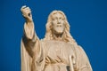 SALVADOR, BAHIA, BRAZIL: Jesus Christ monument in Salvador Royalty Free Stock Photo