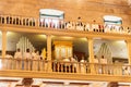 Choir singers participate in the corpus christi mass at the cathedral basilica of Salvador, in Pelourinho, Bahia