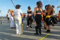 People performing street dance with Samba and Capoeira