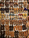 Sandal and shoes inside the traditional Mercado Modelo