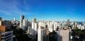 Salvador Bahia Brazil skyline buildings aerial view Royalty Free Stock Photo