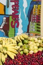 Salvador Brazil Bananas and Acerola Cherry Fruit Royalty Free Stock Photo