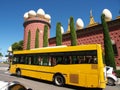 Salvador Dali museum and bus
