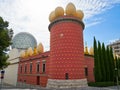 Salvador Dali museum in Figueres of Catalonia