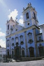 Salvador de Bahia: the colonial barock style church Nosso Senhor do Bonfim in the Unesco World Heritage Pelourinho