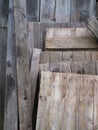 Salvaged Old Boards Royalty Free Stock Photo