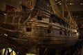Salvaged warship Vasa Royalty Free Stock Photo