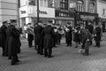 Salvation Army performing in a shopping area. Royalty Free Stock Photo