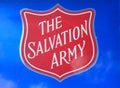 Salvation Army shield at the Nastional Memorial Arboretum, Alrewas. Royalty Free Stock Photo