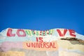 Salvation Mountain - Love is Universal Royalty Free Stock Photo