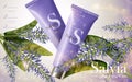 Salvia purifying care Royalty Free Stock Photo