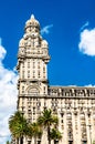 Salvo Palace, a landmark of Montevideo in Uruguay