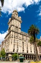 Salvo Palace, a landmark of Montevideo in Uruguay