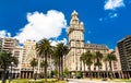 Salvo Palace, a landmark of Montevideo in Uruguay