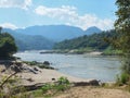 Salween river in Mae Hong Son province between Thailand and Myanmar border